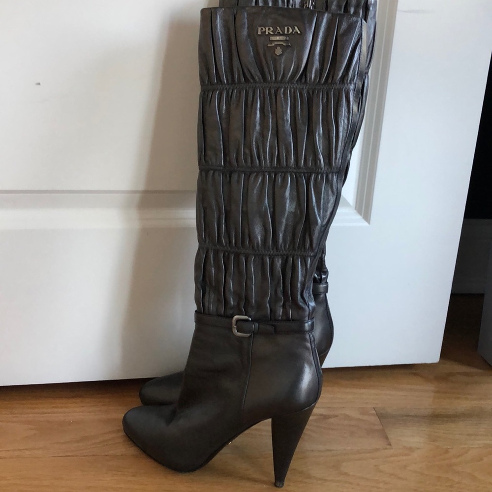 Worn once. Stunning Prada boots. Size 39